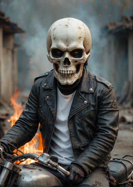Skull helmet