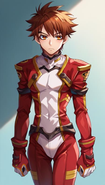 Gravion(超重神グラヴィオン ) | Eiji Shigure(紅 エイジ) / Touga Tenkuuji (天空侍 斗牙)