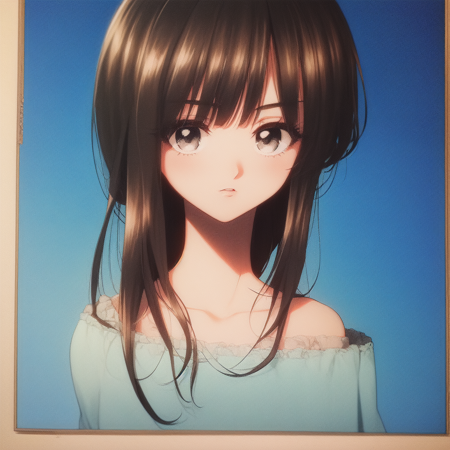 Generic retro anime art style