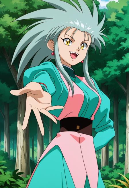 Ryoko Hakubi/白眉 魎呼 - Tenchi Muyo! Ryo-Ohki/天地無用! 魎皇鬼 - Illustrious XL版本v1.0 (ID: 1157821)