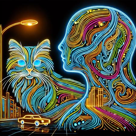 the neon world