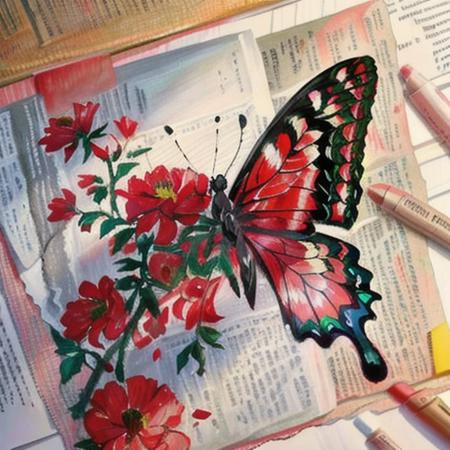 butterflyRoseC