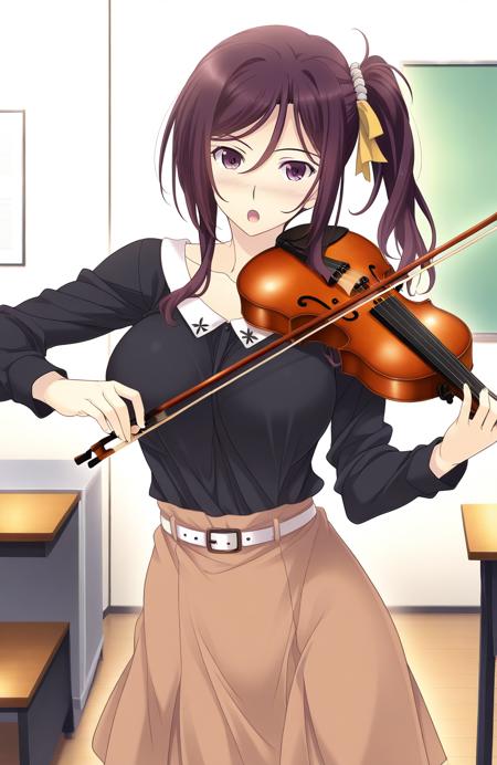鳴神千弦 illustrious Narukami_Chizuru (Toriko no Shirabe Midara ni Aegu Otome Sextet)版本illustrious_XL (ID: 1215116)