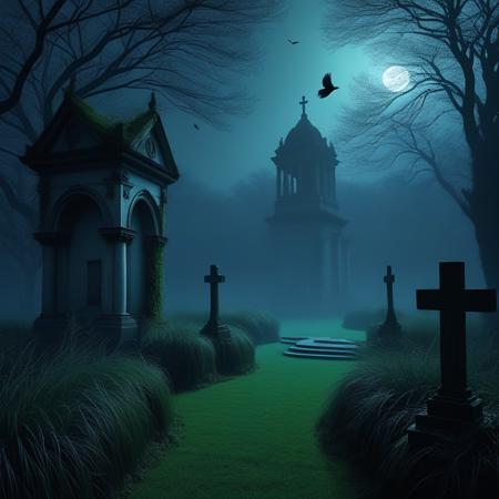 Haunted Streets of Highgate: A Gothic Cemetery Lora