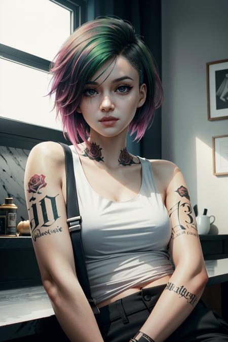 Judy Alvarez from Cyberpunk 2077