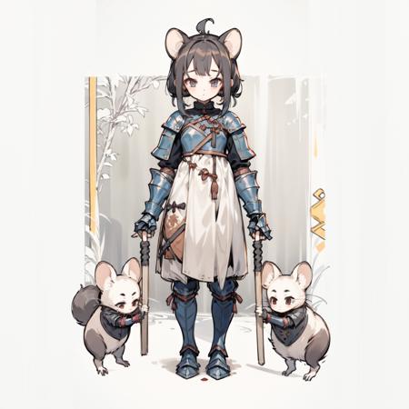 Ratkin, animelike race from rimworld community