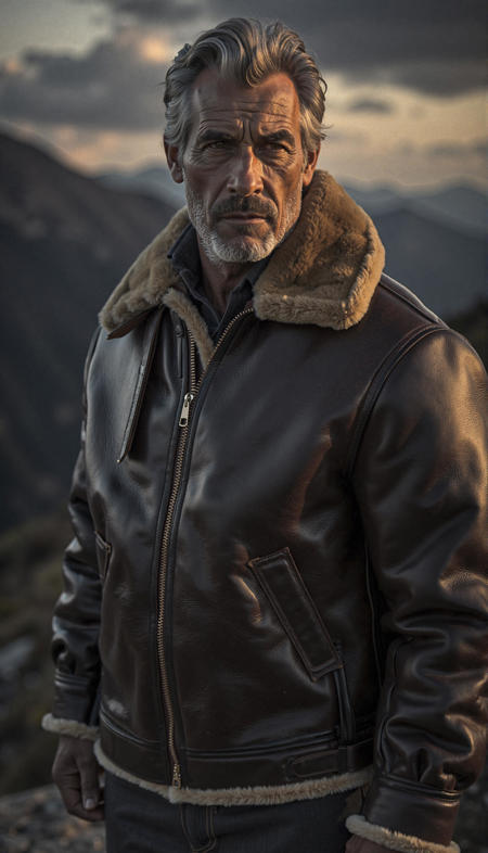 B-3 Sheepskin Bomber Jacket [Flux]