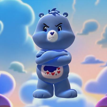 Funshine Bear  & Grumpy Bear (Care Bears AICAL 3D)