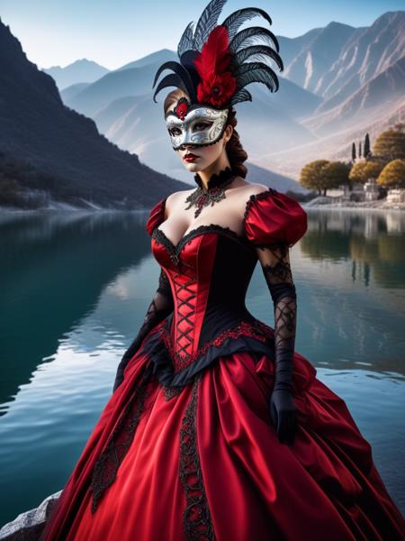 Masquerade Dress (XL)