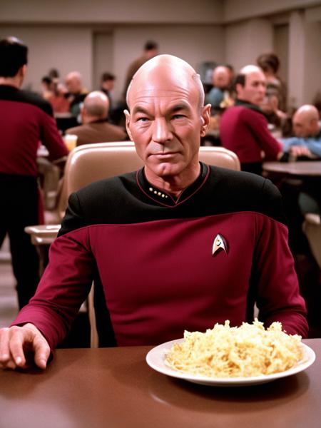 Patrick Stewart (actor) as Jean-Luc Picard [XL]