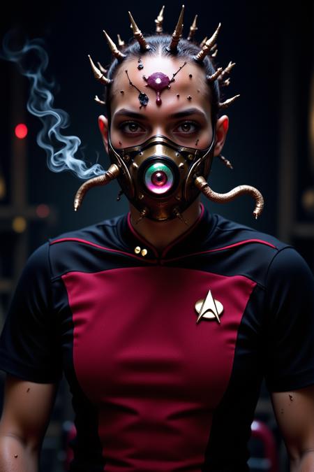 Star Trek TNG uniforms (5 variants) (Flux)