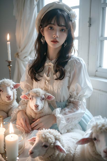Girl and Sheep版本SD_v1.0 (ID: 379302)