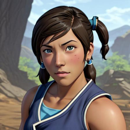 Korra for SD 1.5 (Anime-Realistic)