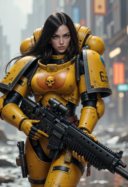 The Space Marines Warhammer 40K | Flux + Pony