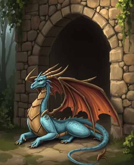 Dragon Dark Fantasy