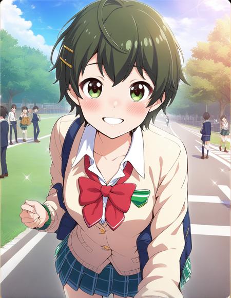 【SDXL】Wakaba Subaru 若葉昴/ Battle Girl High School バトルガール ハイスクール版本Animagine3.0 (ID: 359662)