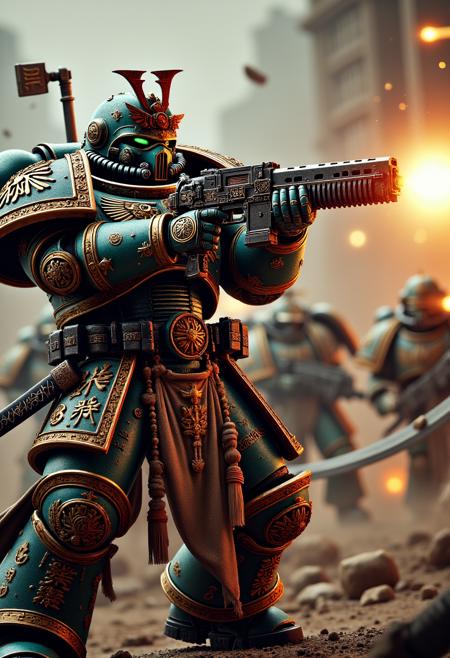 Edo Space Marine - Warhammer 40,000 (Flux)