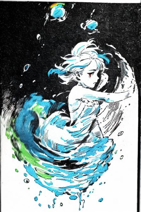 copperplate style 版画