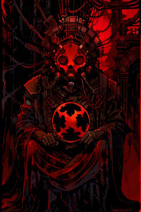 Cyberpunk 2077 Tarot card 512x1024