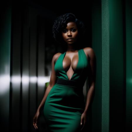 Sanaa Asaju - Black African Kenyan Woman from the Latent Space