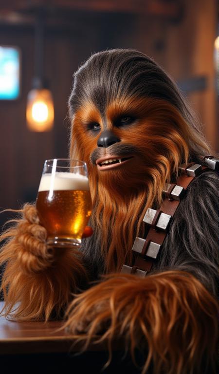 Chewbacca - Star Wars - Flux1.D & SDXL