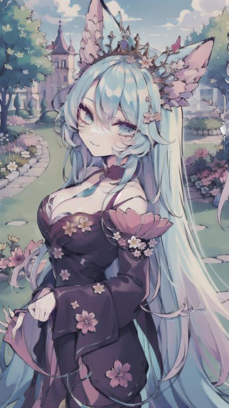 Silvervale Vtuber LoRA