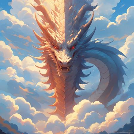 Cloud'y Dragon (Lunar Celebration)