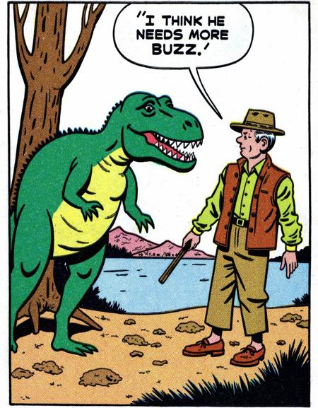 Retro Comic Flux