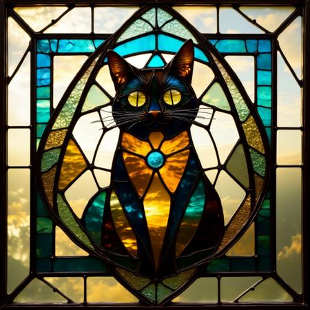 Stained Glass and Metal - CE - SDXL & Flux