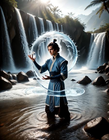 Elemental-Bender - Flux/SDXL/Pony版本Water-Bender Pony (ID: 635065)