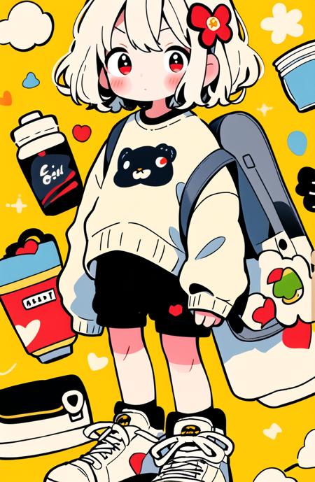 [Lah] Cute Social | SDXL & SD1.5版本Cute Doodle SD 1.5 (ID: 188841)