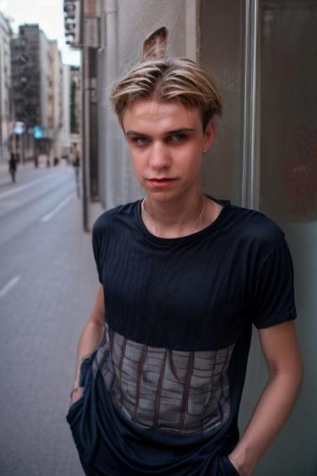 Model Young man