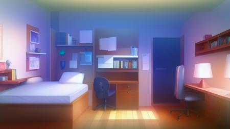 animation bedroom