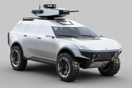 Designed by Polestar (Polestar cars design style lora)