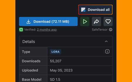 Civit model downloader