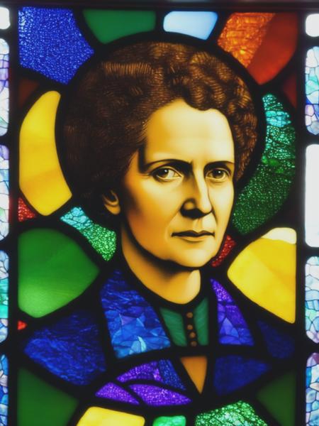 Stained Glass Portrait