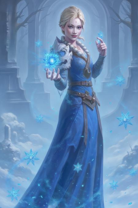 Immortal game art style FLUX
