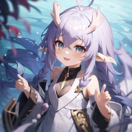 Bailu (Honkai: Star Rail) | Low-Rank LoRA series版本no_reg_lora v1.0 (ID: 28508)
