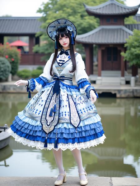 [Flux.1 D][Realistic] Chinese element clothing | 国风元素服饰