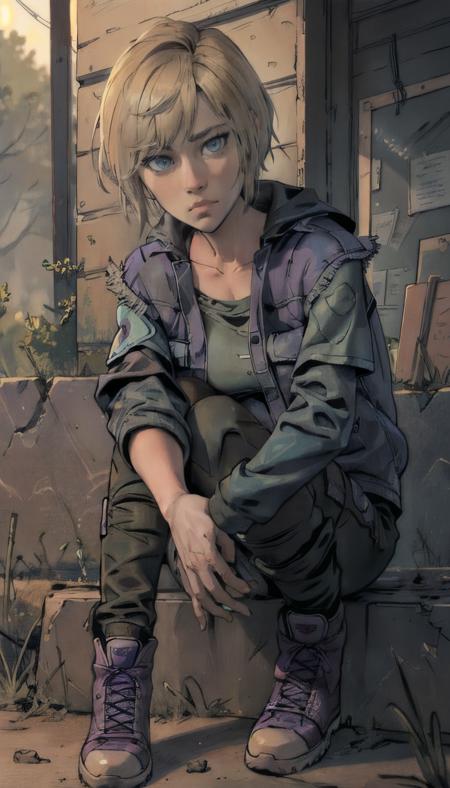 Violet from Telltale's The Walking Dead: The Final Season版本v1.1 (ID: 262150)