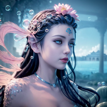 chinese mermaid-mermaid-Kraken 美人鱼|鲛人@spz