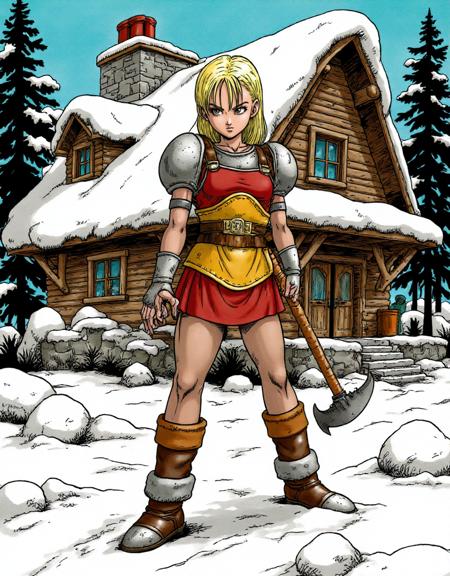 Akira Toriyama style (Dragon Ball) - Flux1.D