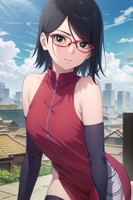 Sarada Uchiha (うちは サラダ) - Naruto (ナルト) - COMMISSION