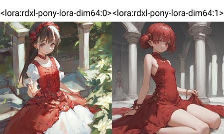Real Dream Extracted Lora版本Anime-PonyV6 Dim64 (ID: 869806)