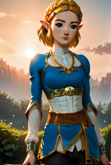 Princess Zelda Character + 2 outfits+cat and dragon forms (Tears of the Kingdom)  [Pony]