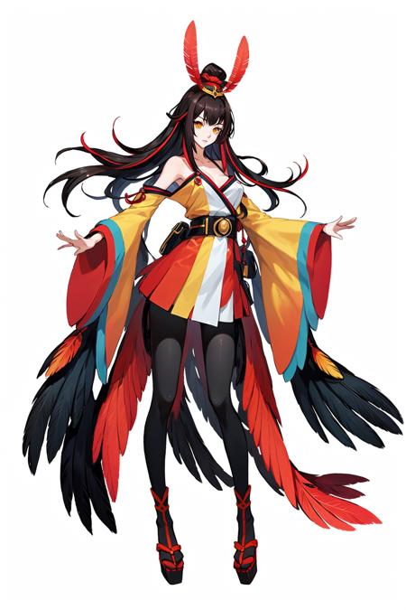 二次元角色立绘（和风）