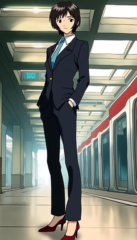Ikari Yui - Neon Genesis Evangelion (Flux prototype)