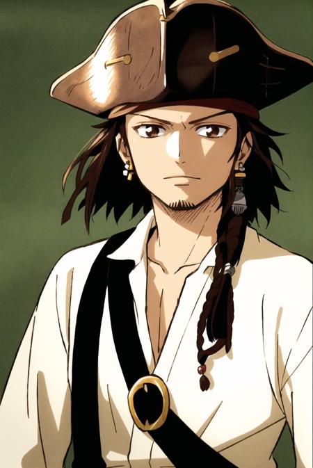 Jack Sparrow - Realistic + Anime - LoRA + Guide