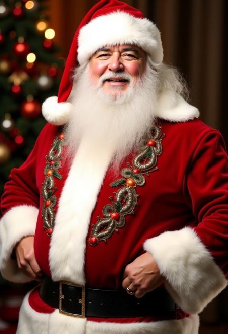 Wearing a Santa Hat (FLUX)