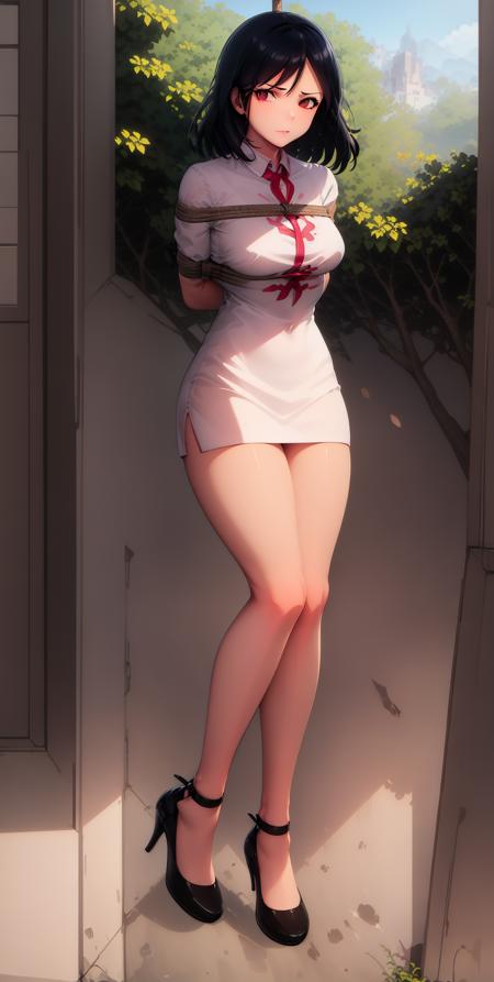 竖着悬空捆绑_suspension、hanging_吊り